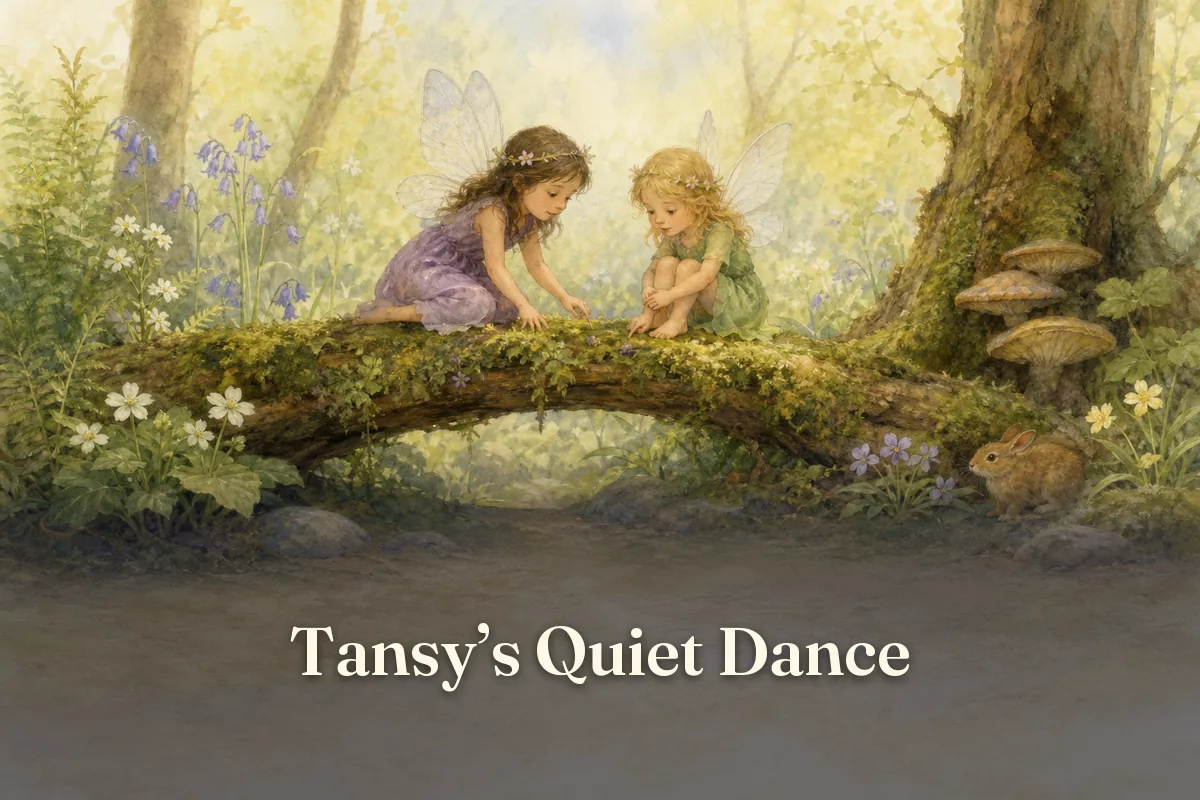 Cover of the children’s story “Tansy’s Quiet Dance”
