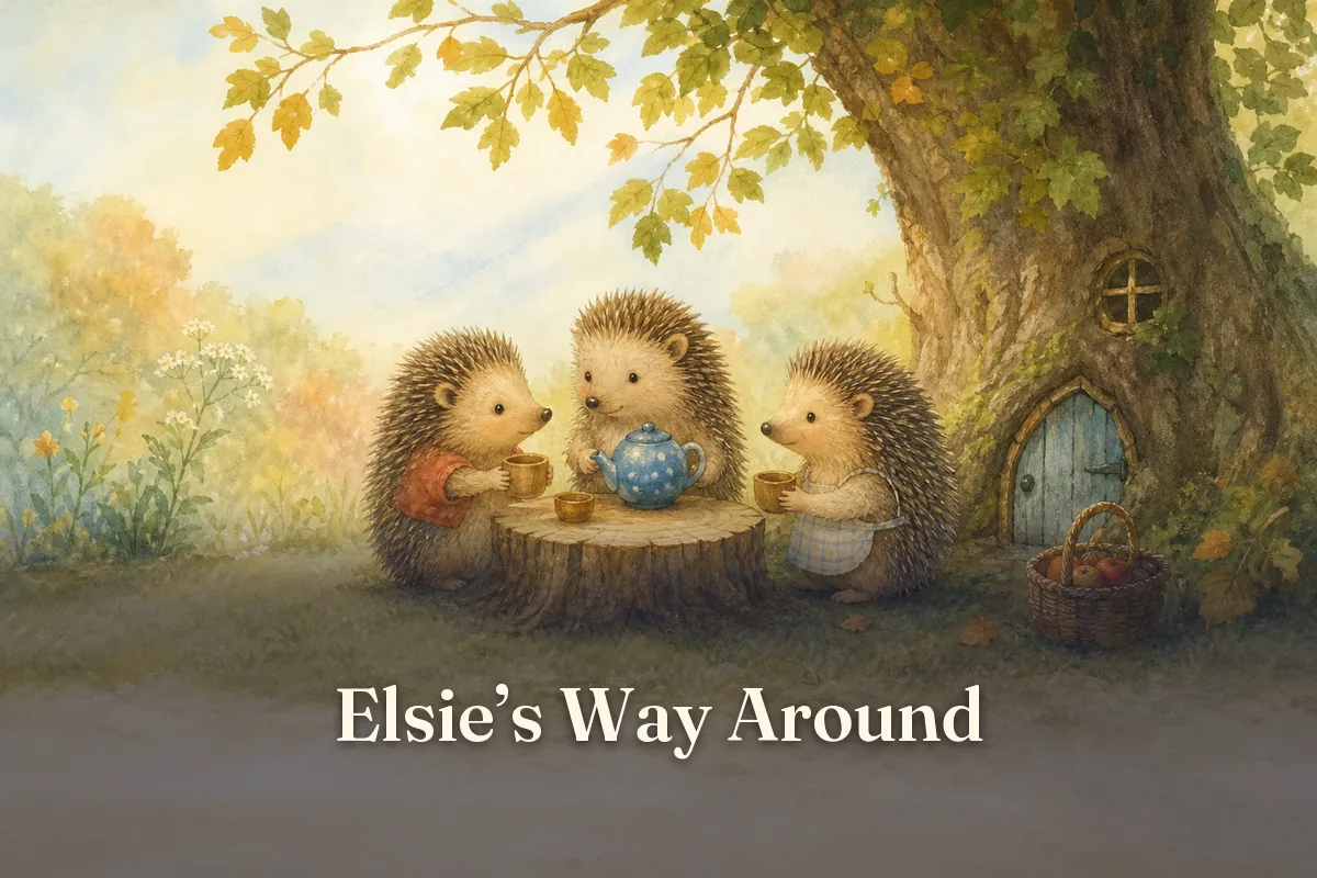 Cover of the children’s story “Elsie’s Way Around”