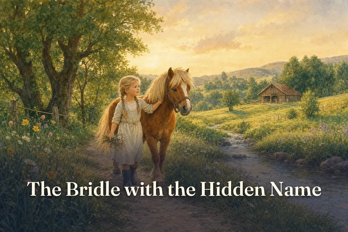 Cover of the children’s story “The Bridle with the Hidden Name”