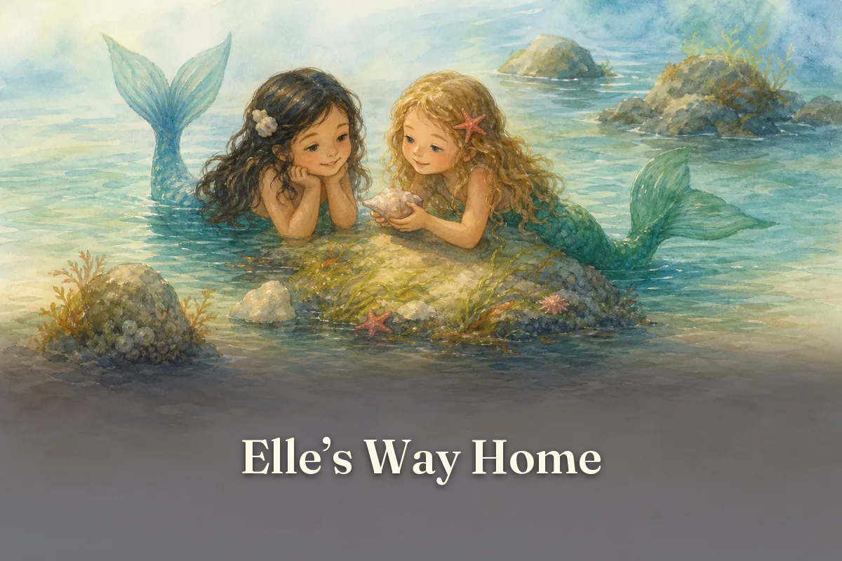 Cover of the children’s story “Elle’s Way Home”