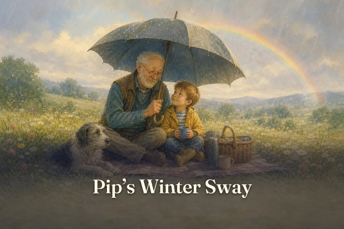 Cover of the children’s story “Pip’s Winter Sway”